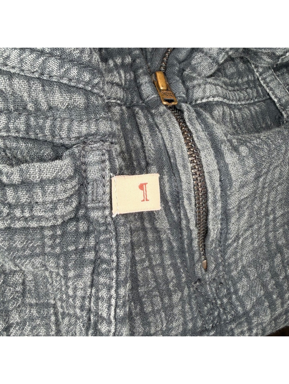 Anthropologie Pilcro Guaze Painters Overall Pants Faded Black Womens Sz 24 - Picture 6 of 8